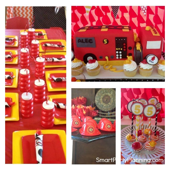 fire truck birthday party1