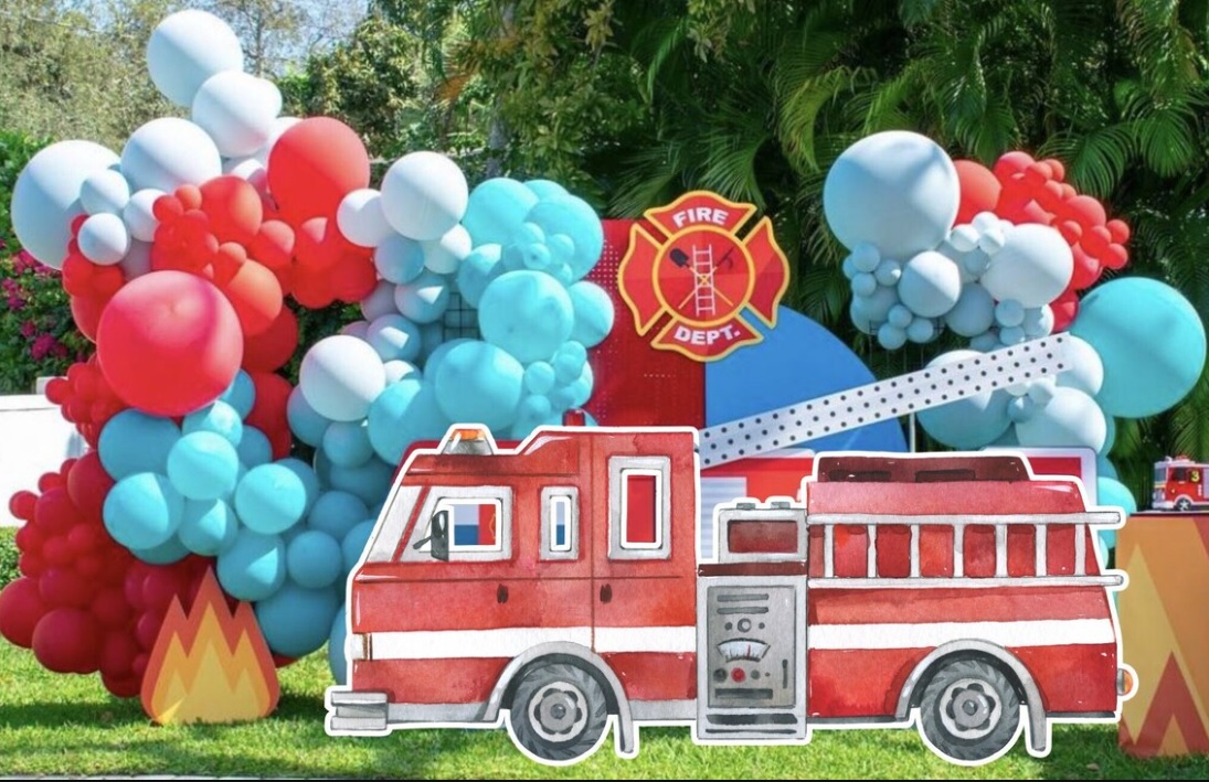 fire truck birthday party8