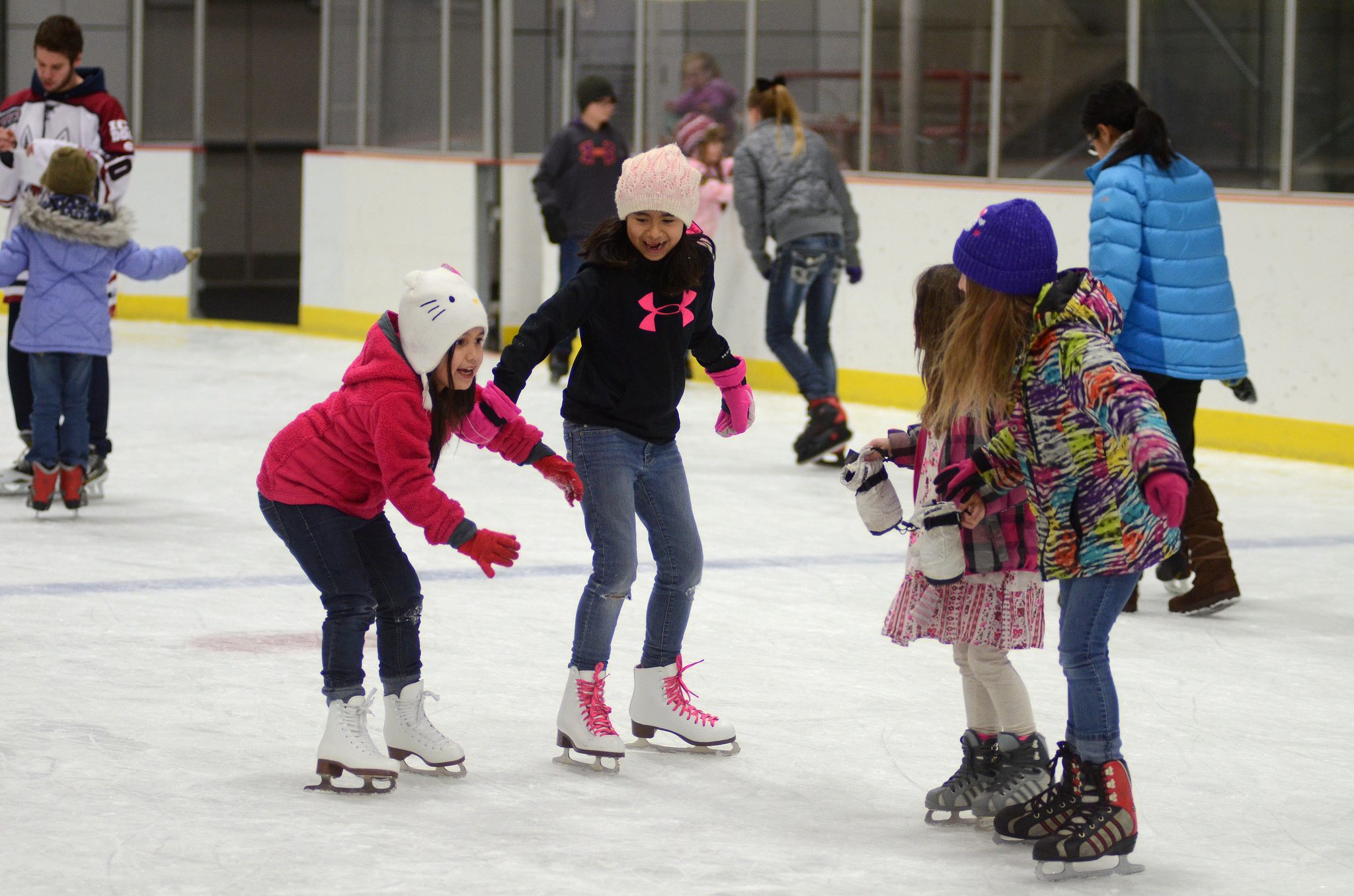 ice skating birthday party2