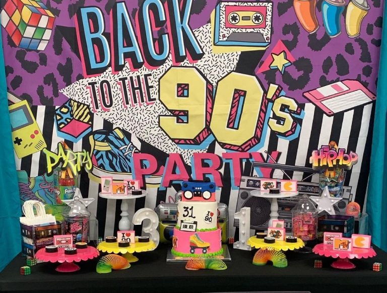 90s Themed Birthday Party9