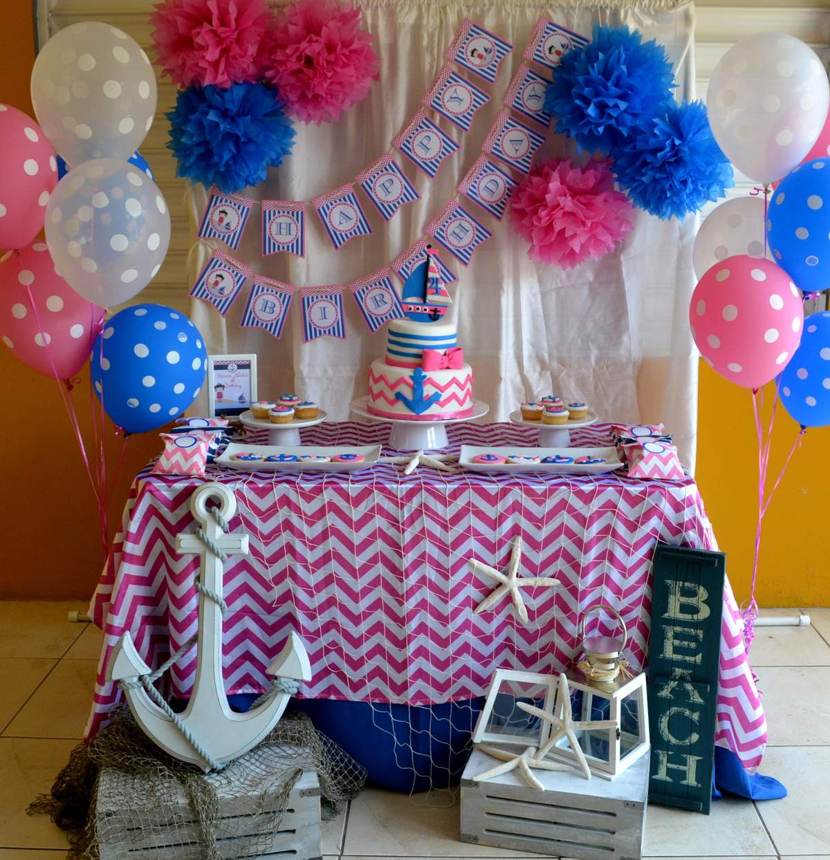 preppy birthday party ideas2