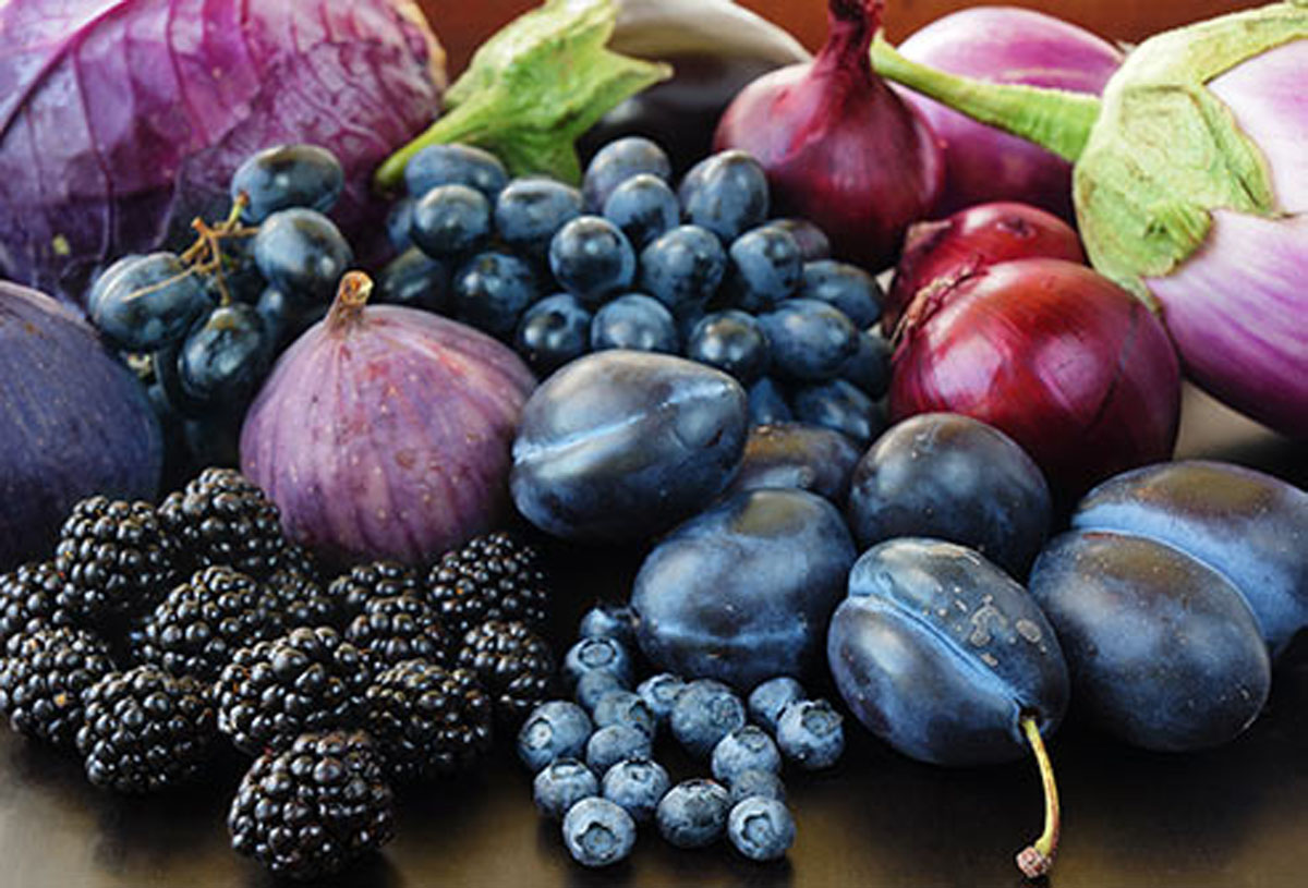 purple foods for party