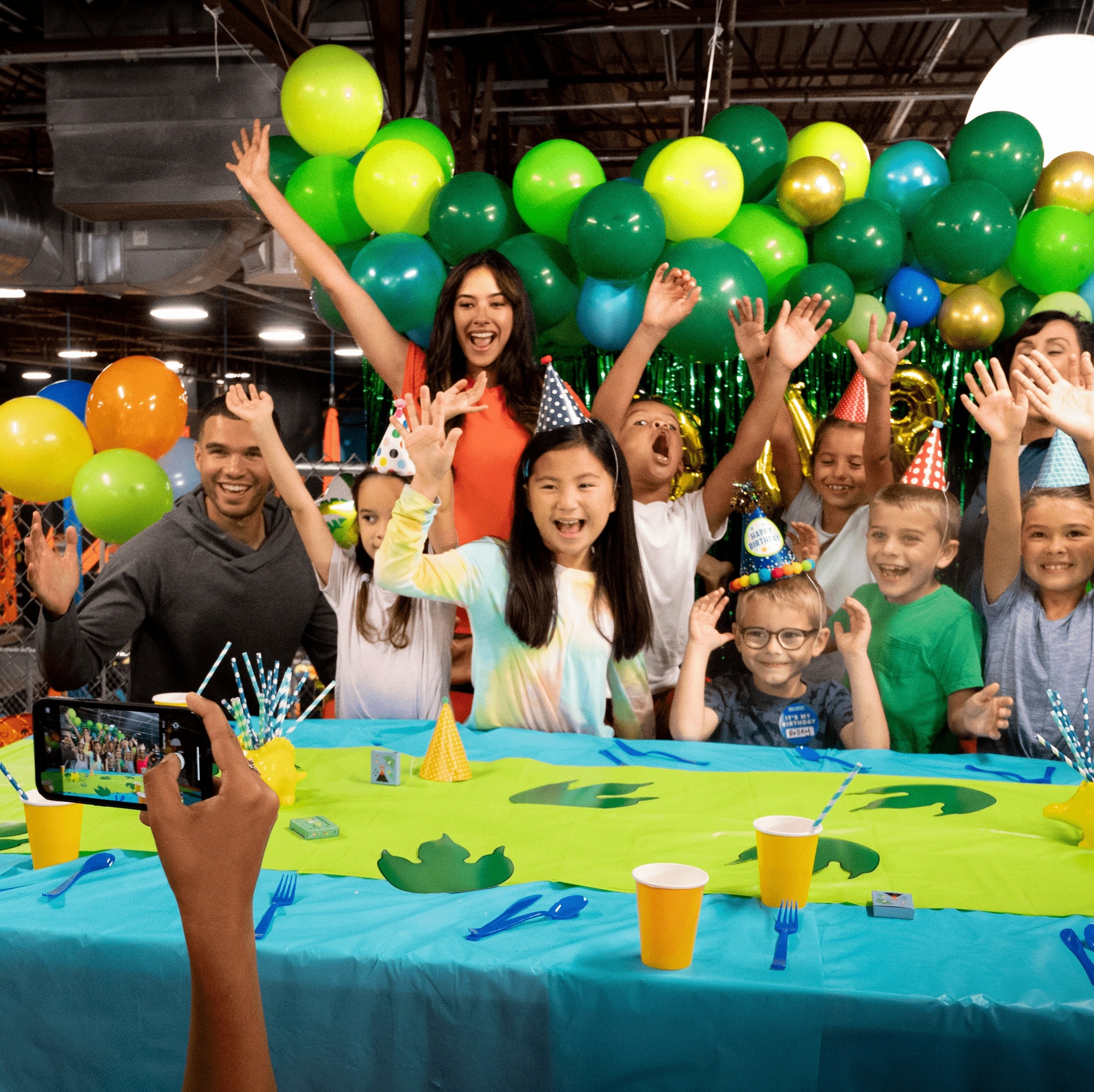 sky zone birthday party7