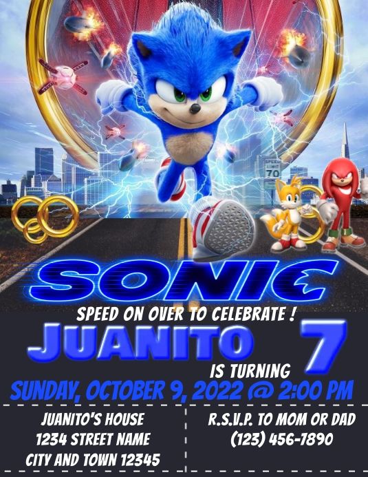 sonic birthday party ideas1