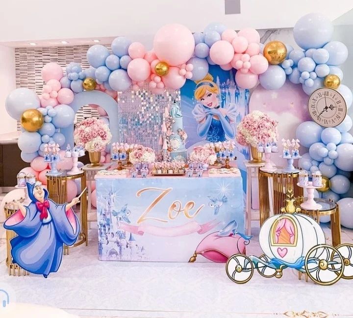 princess themed birthday party