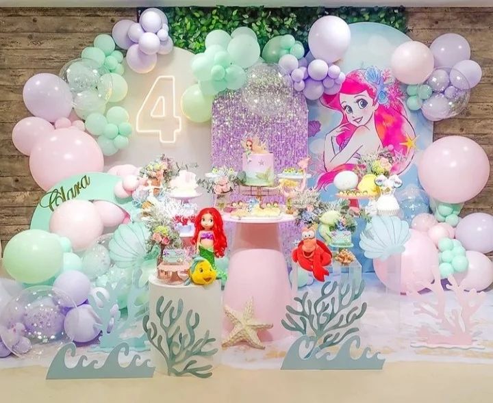 princess themed birthday party8
