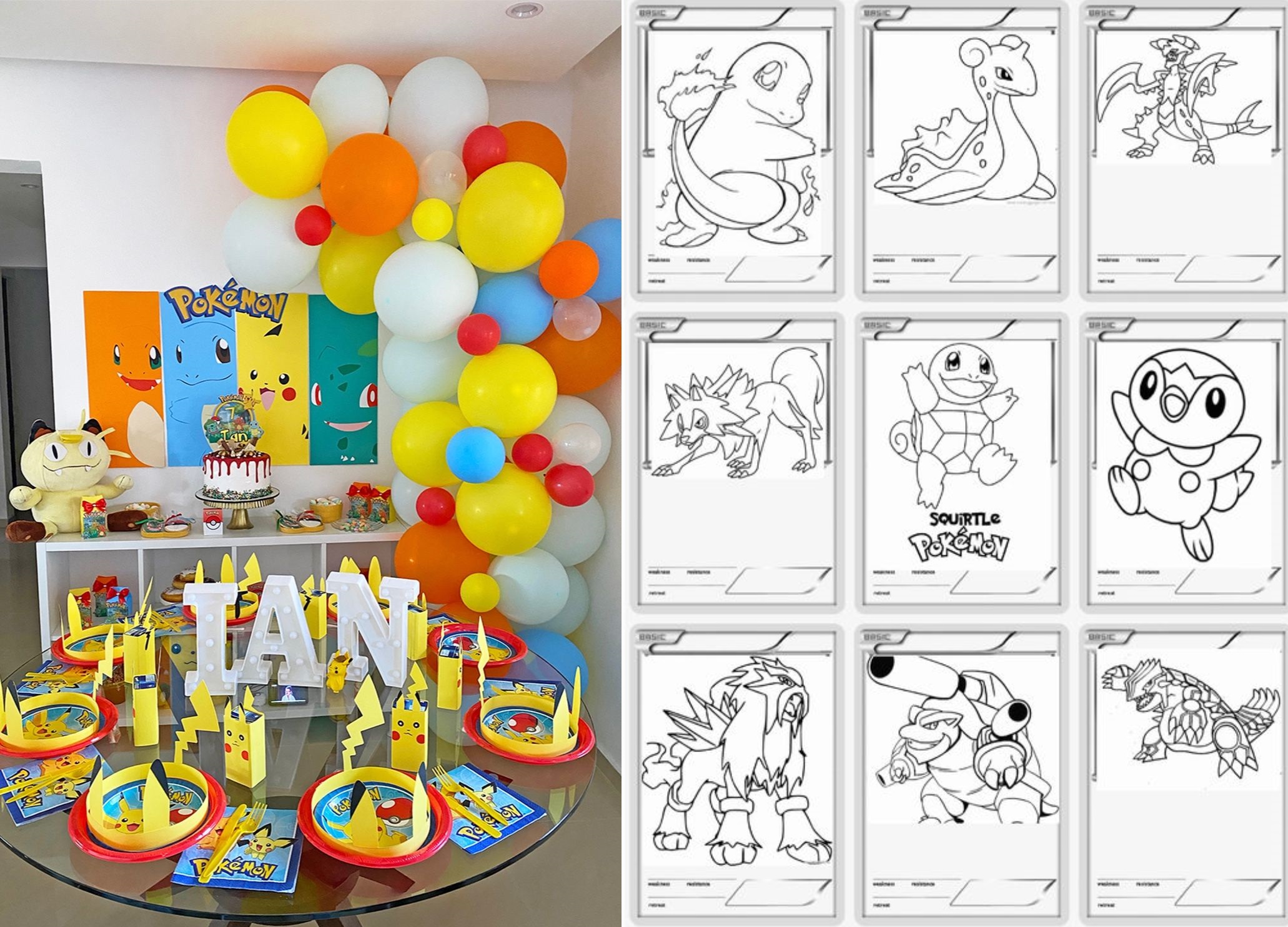 Pokemon Birthday Party Ideas