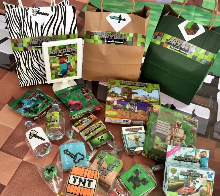 minecraft party favors