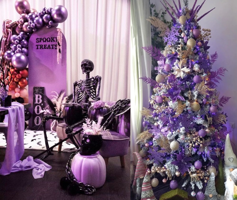 purple party decorations13