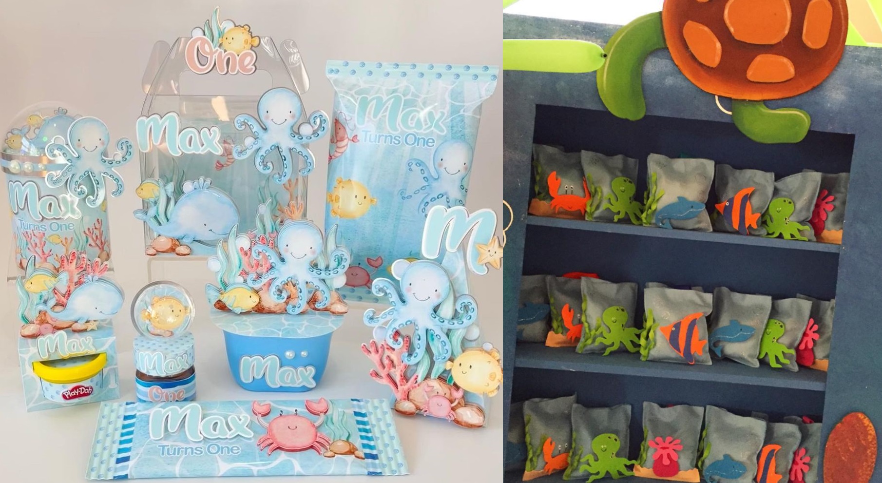under the sea birthday party favors