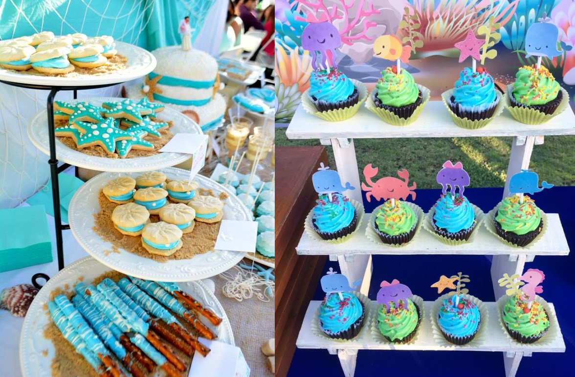 under the sea party desserts